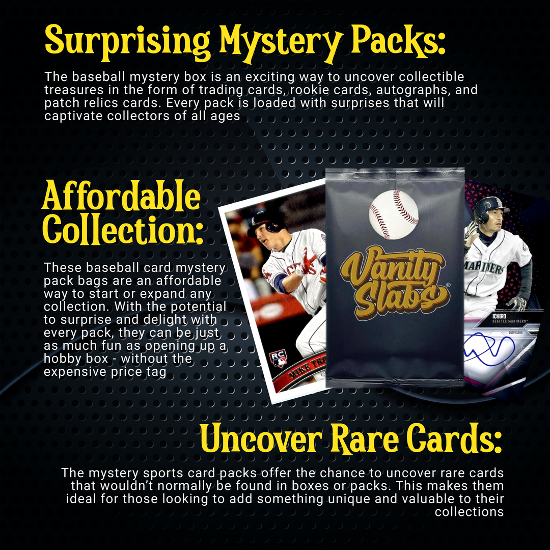 Ultimate Baseball Mystery Box – Rare Finds, Collectibles & Surprises Await!