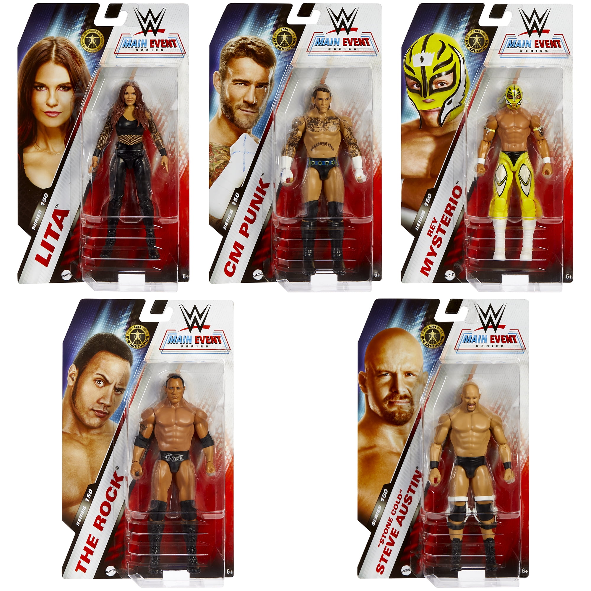 WWE Main Event Figures: Complete Collection of Wrestling Action Figures by Mattel