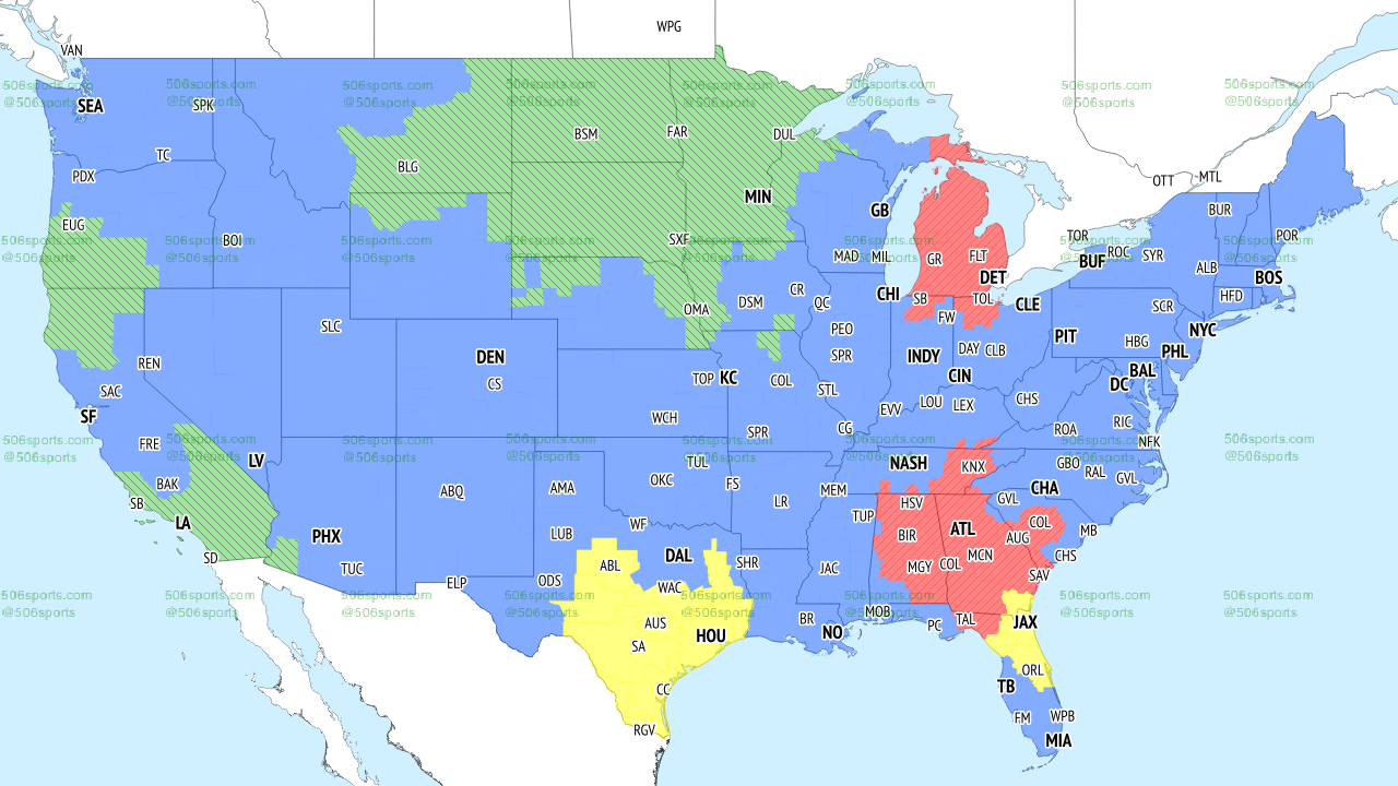 Your Simple NFL Week 3 2023 Coverage Map: Find Your Game Today