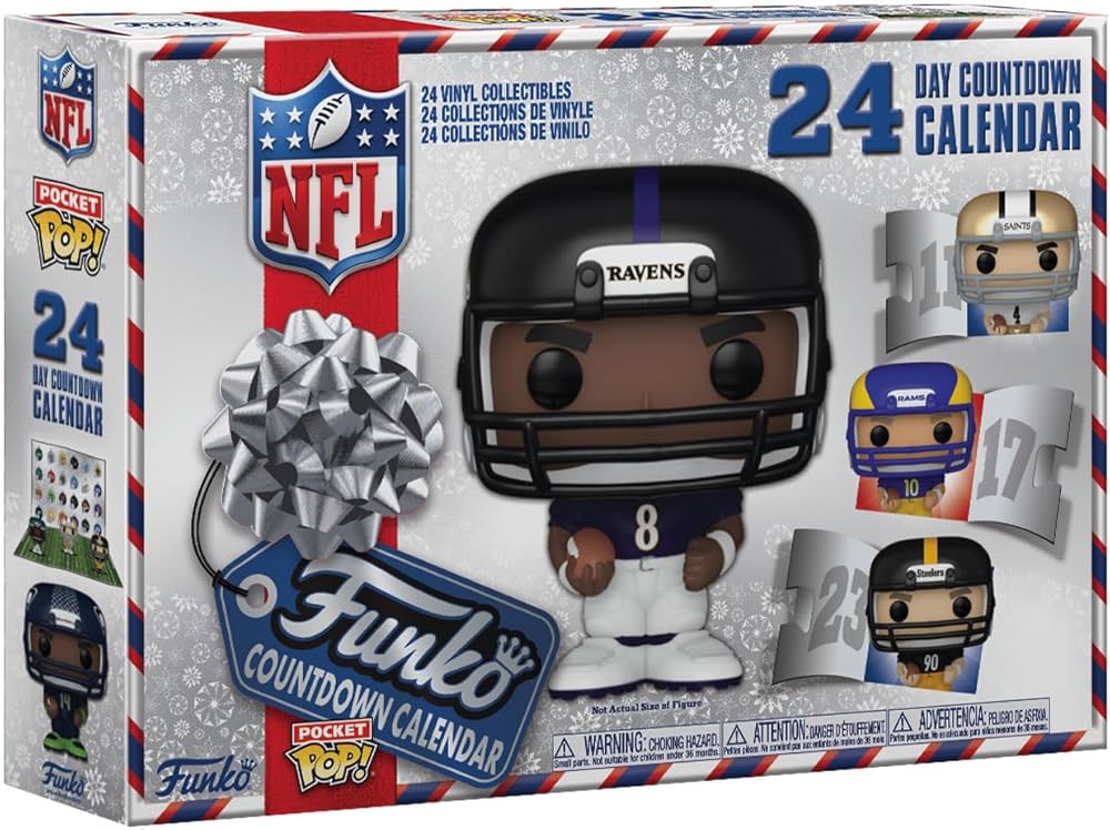 NFL Funko Advent Calendar 2024: Countdown with Your Favorite Players