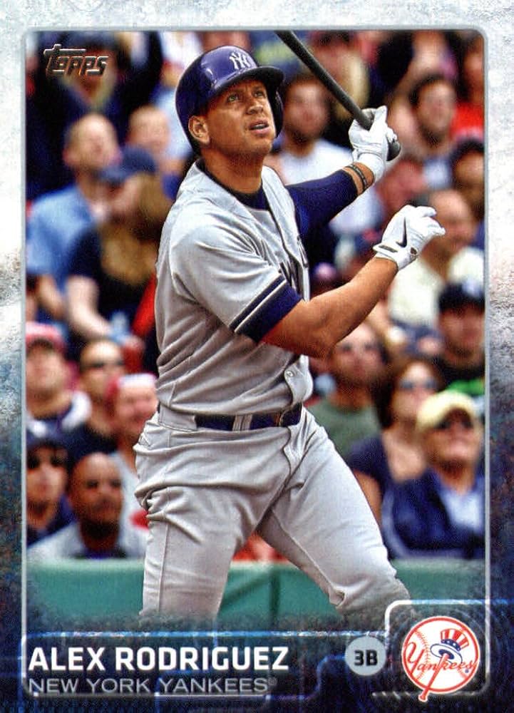 baseball card alex rodriguez