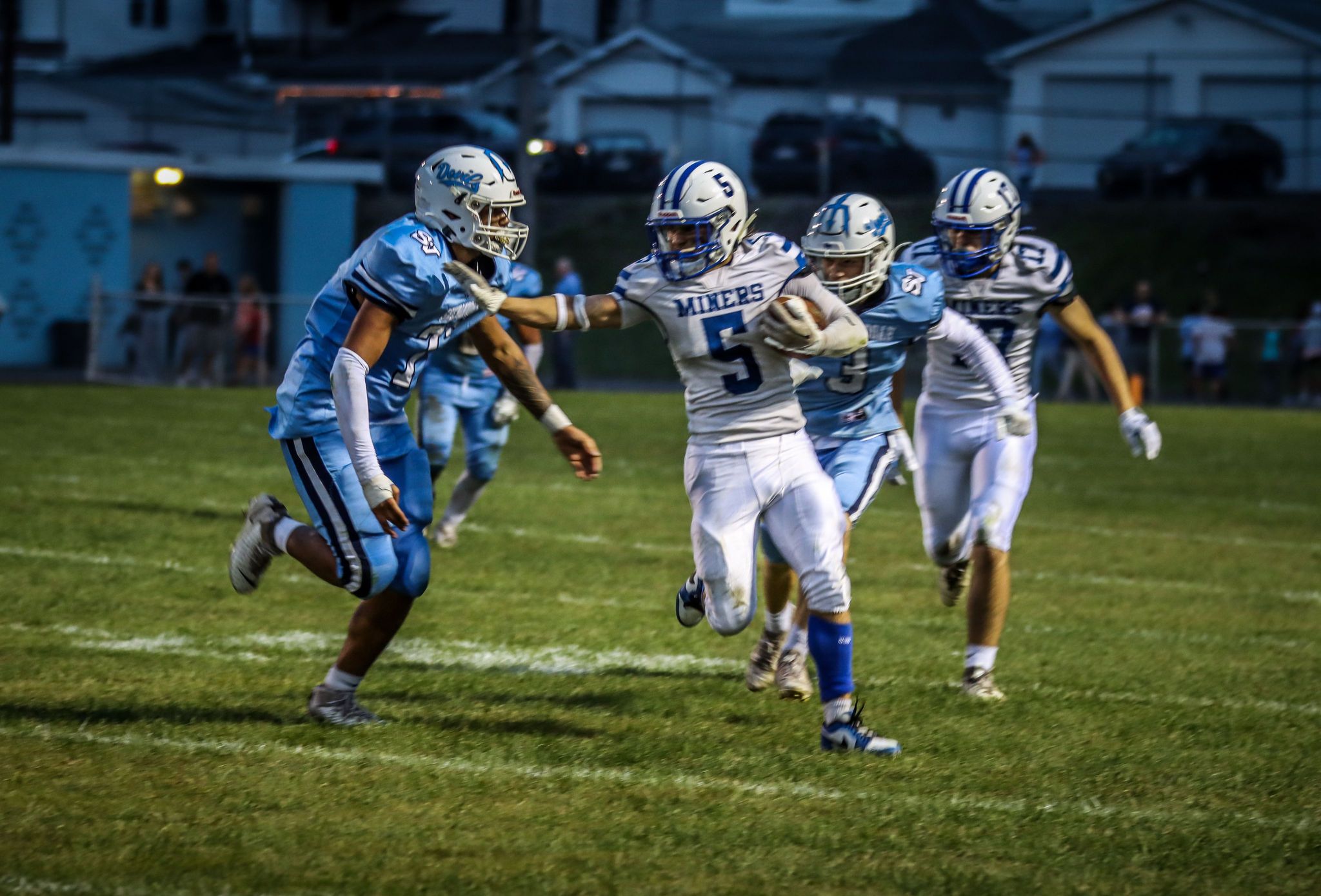 Skook News Sports: Minersvilles 7 TD Run in Thrilling 24-20 Win