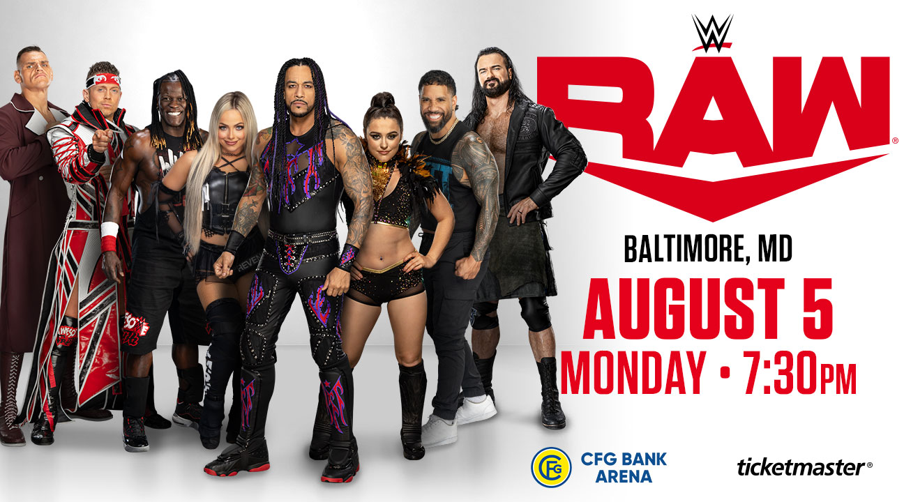 WWE Maryland 2024: Must-See Raw & Live Wrestling Events in Baltimore