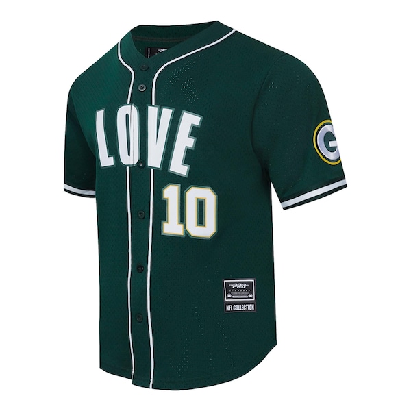 jordan love baseball jersey