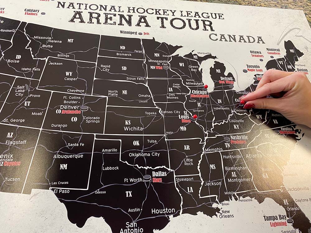 Map of NHL Stadiums： Explore Locations, Capacity, and More
