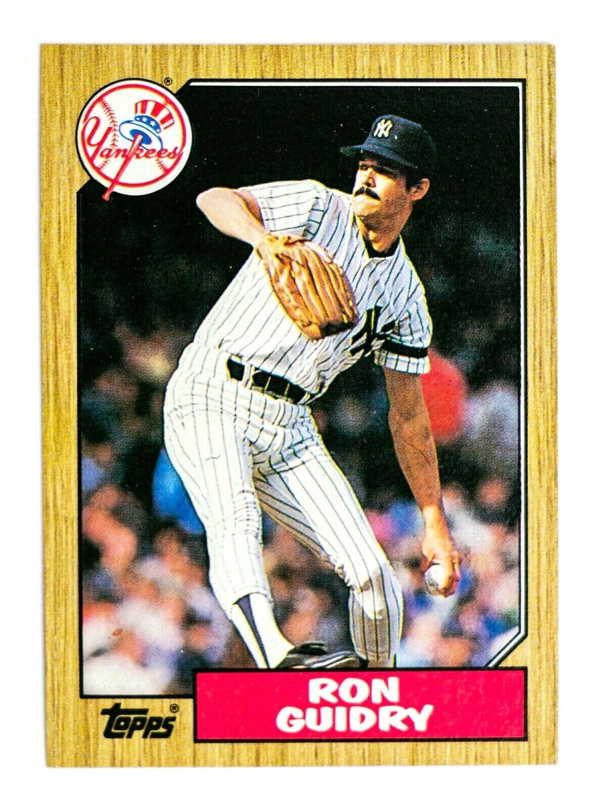 ron guidry baseball card