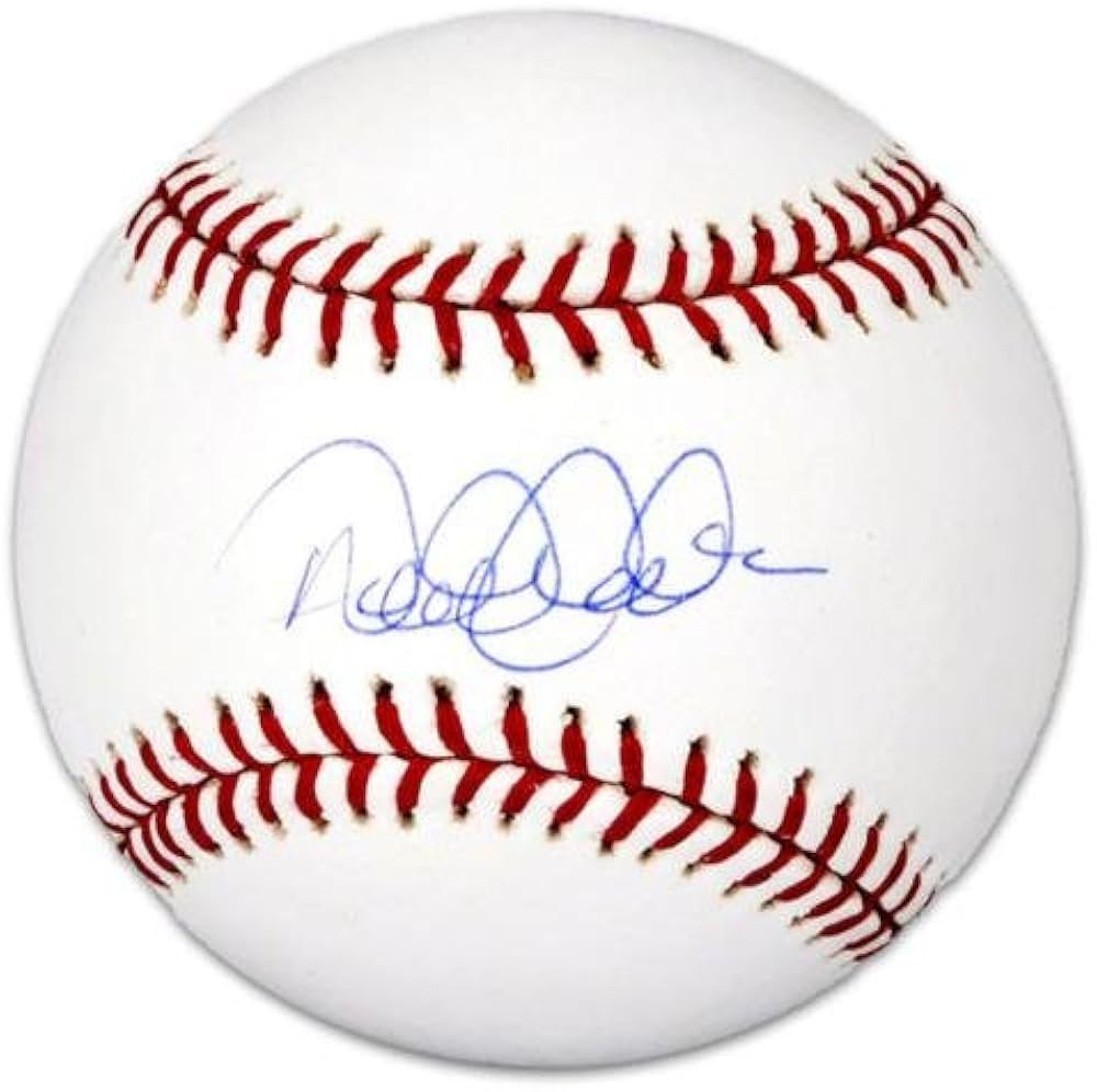jeter autographed baseball