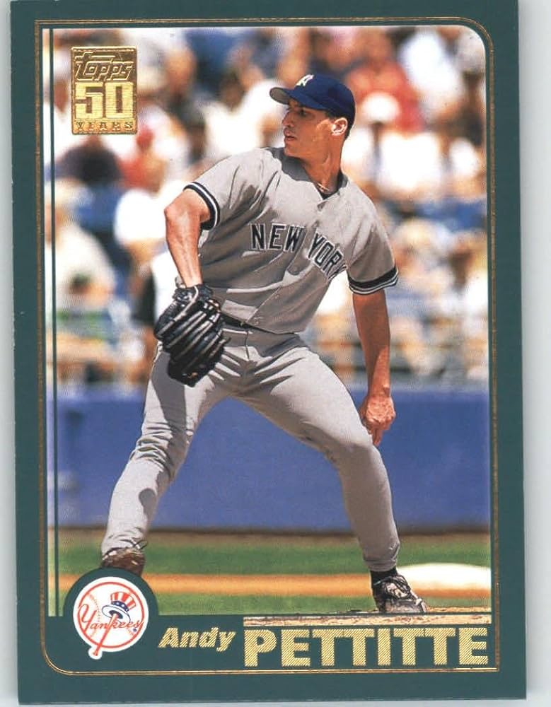 andy pettitte baseball card
