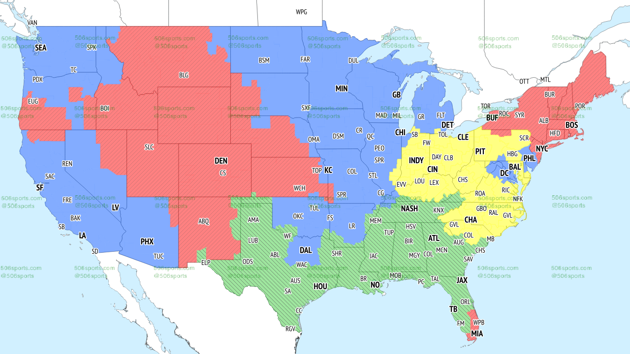 Week 4 NFL TV Map: Every Game, Every Channel (Heres Where to Catch All the Action)