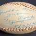 casey stengel autographed baseball