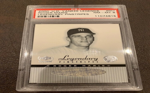 2000 upper deck yankees legends baseball price value