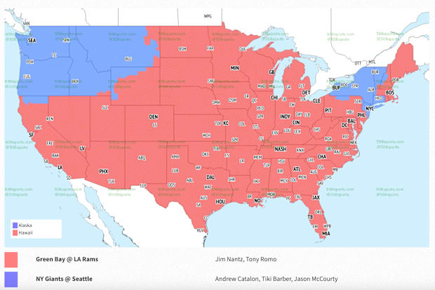 What NFL Games Are On? Use Fox NFL Map Coverage to Find Out
