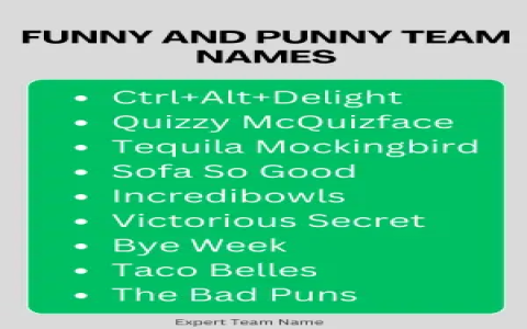Top 10 Golf Team Funny Names Youll Never Forget