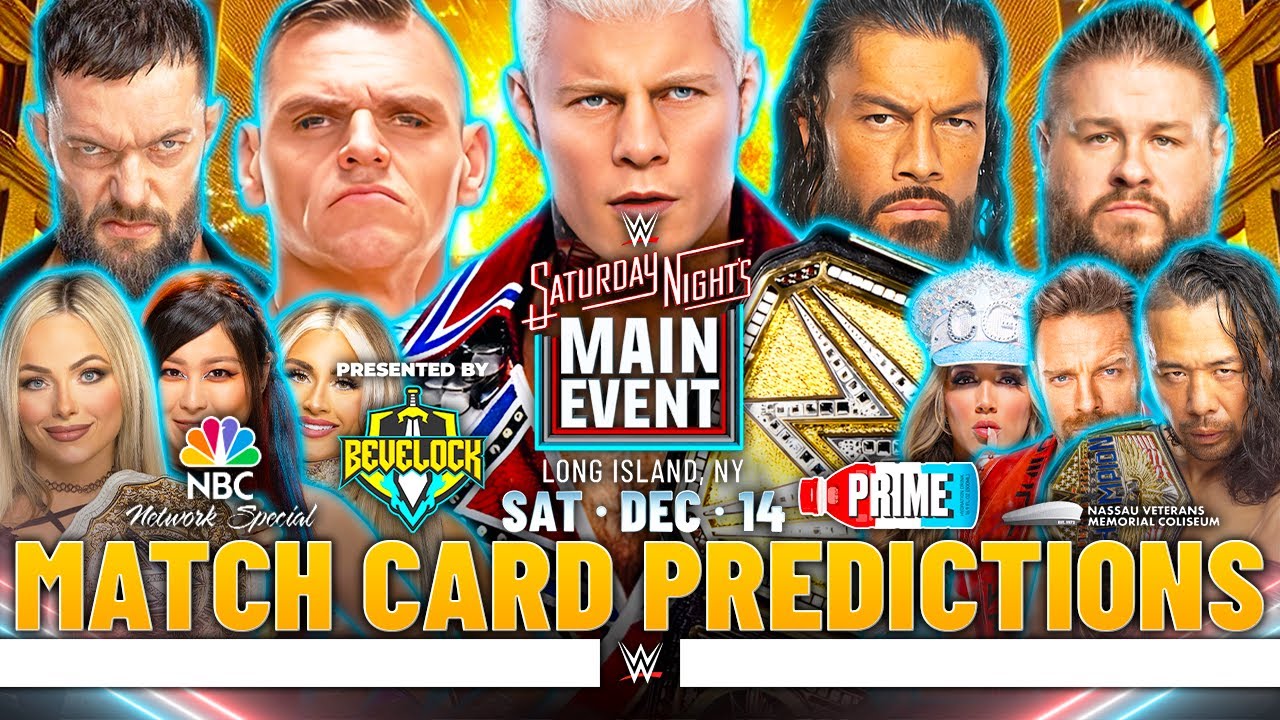 wwe buffalo 2024 full card predictions what matches can we expect to see for this huge event