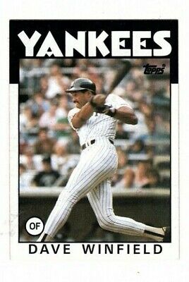 dave winfield yankees baseball card