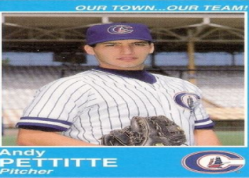 andy pettitte baseball card