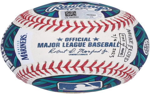 ken griffey sr autographed baseball