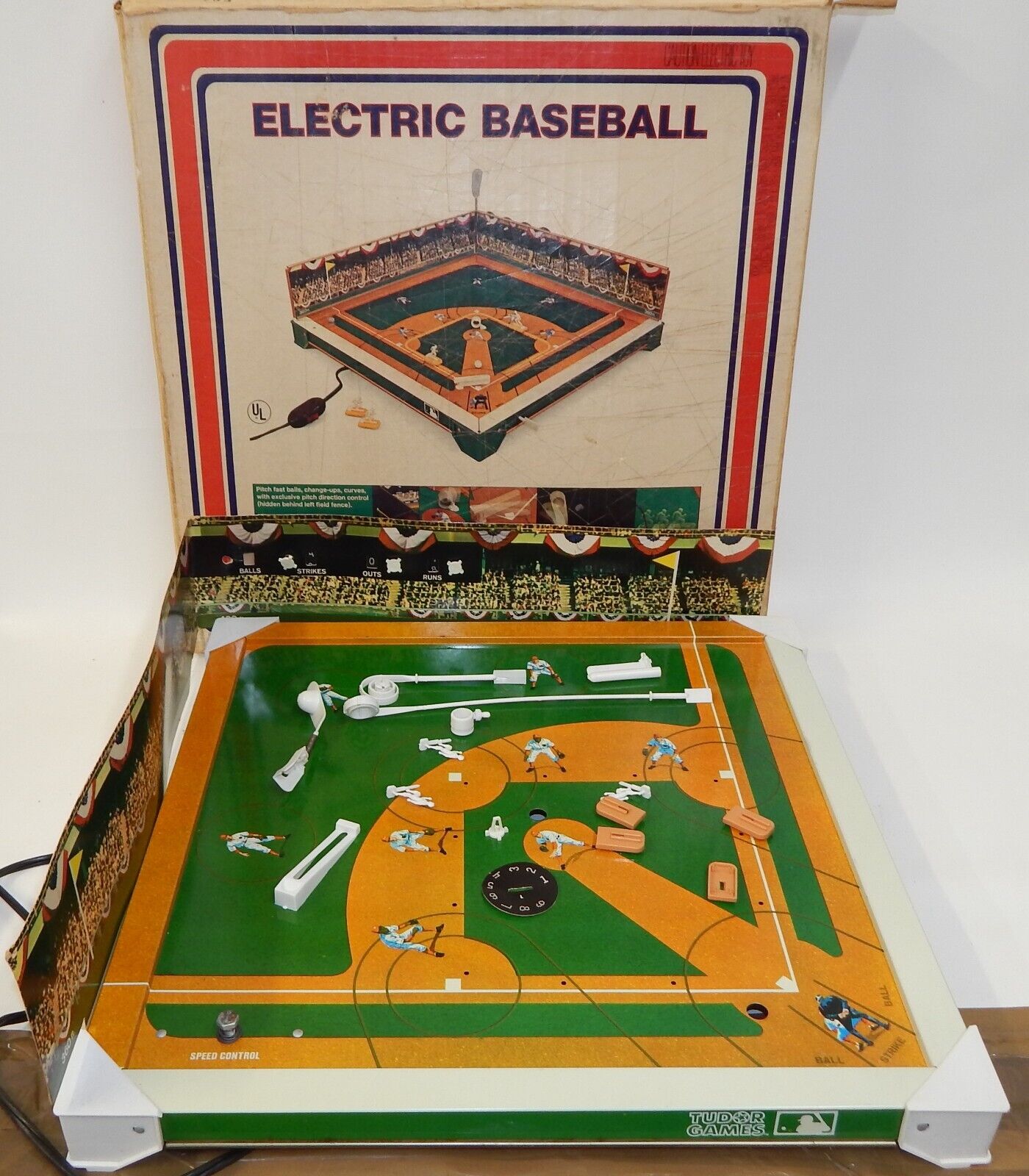 tudor games electric baseball