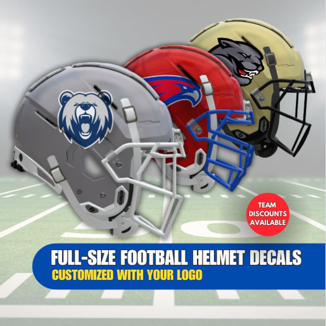 nfl football helmet stickers near me? Get Yours Today
