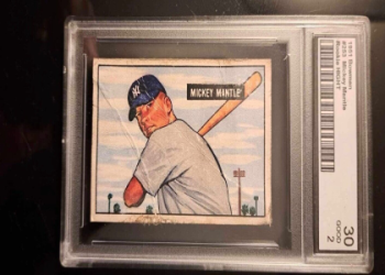 1951 mickey mantle baseball card