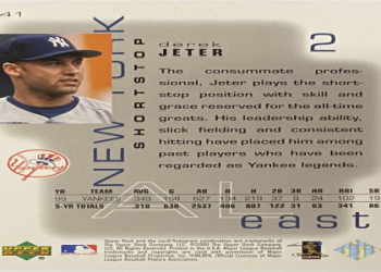 2000 upper deck yankees legends baseball