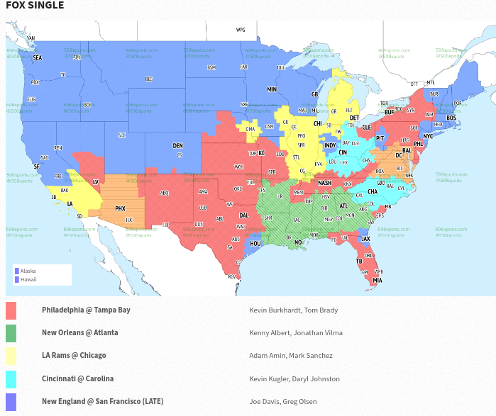 NFL TV Map Week 4: Your Guide to Watching Every Game