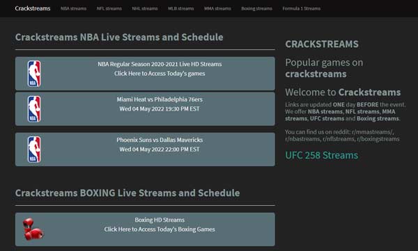 Find Free WWE Matches on Crackstreams WWE Streams Today