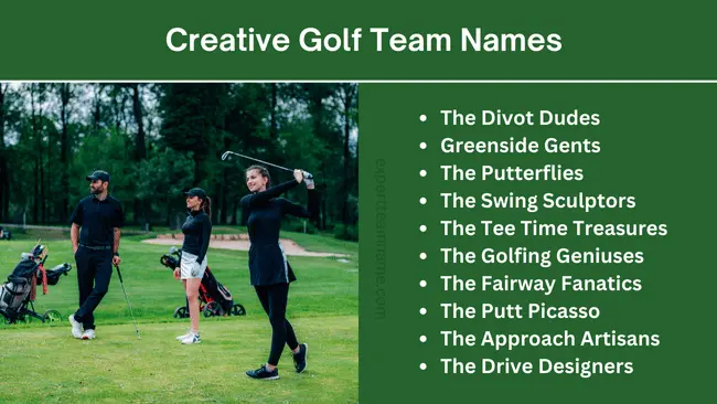 Cool Golf Team Nicknames: Stand Out on the Course!