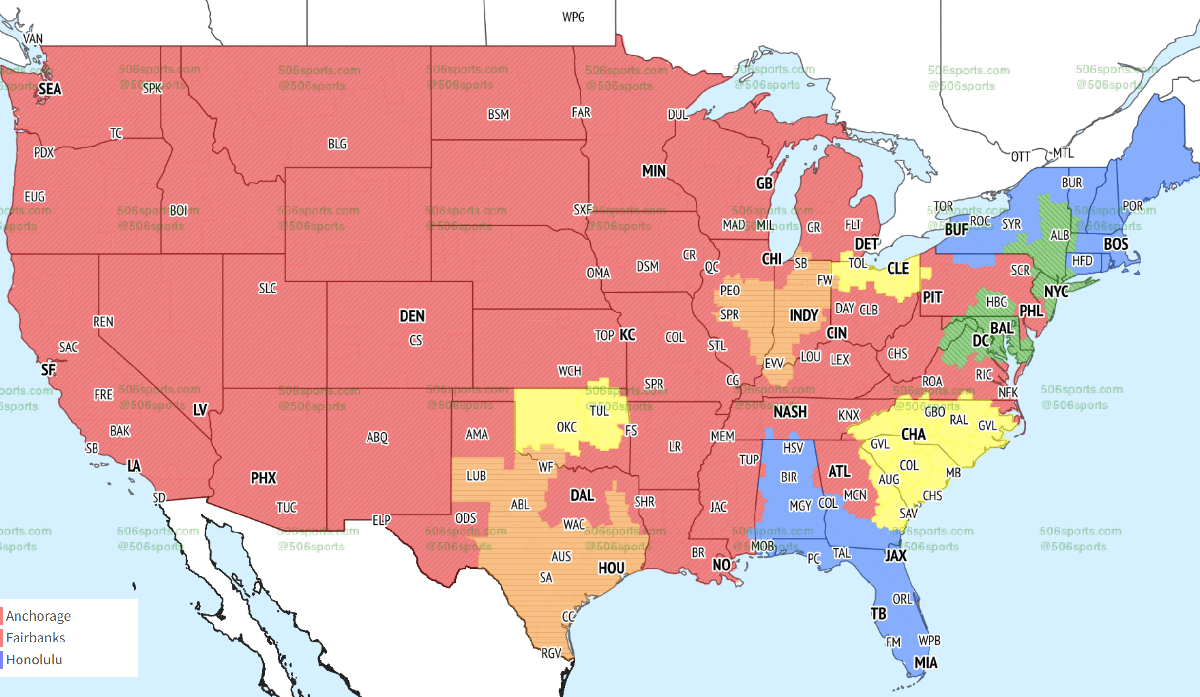 Check Out Your Local nfl broadcast by region