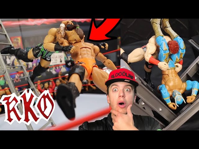 How to use wwe tables ladders and chairs accessories? Make your wrestling figures battles even more fun!