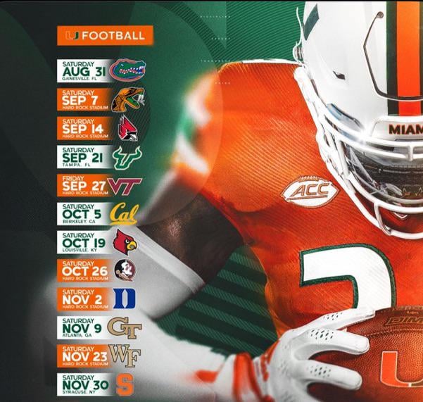 7 Expert Secrets for Mastering the University of Miami Football Schedule in 2024