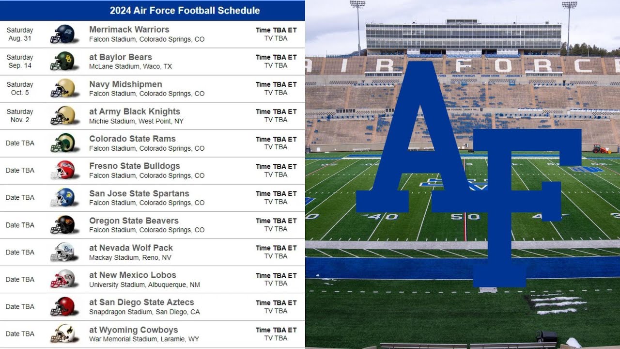 7 Expert Secrets to Mastering the Air Force Football Schedule for 2024