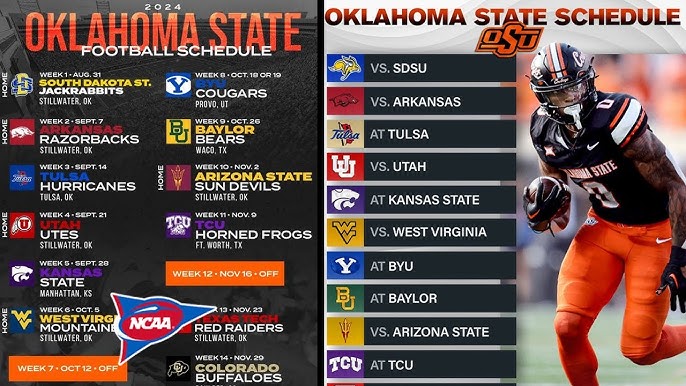 7 Expert Secrets to Mastering the Oklahoma State Football Schedule in 2024