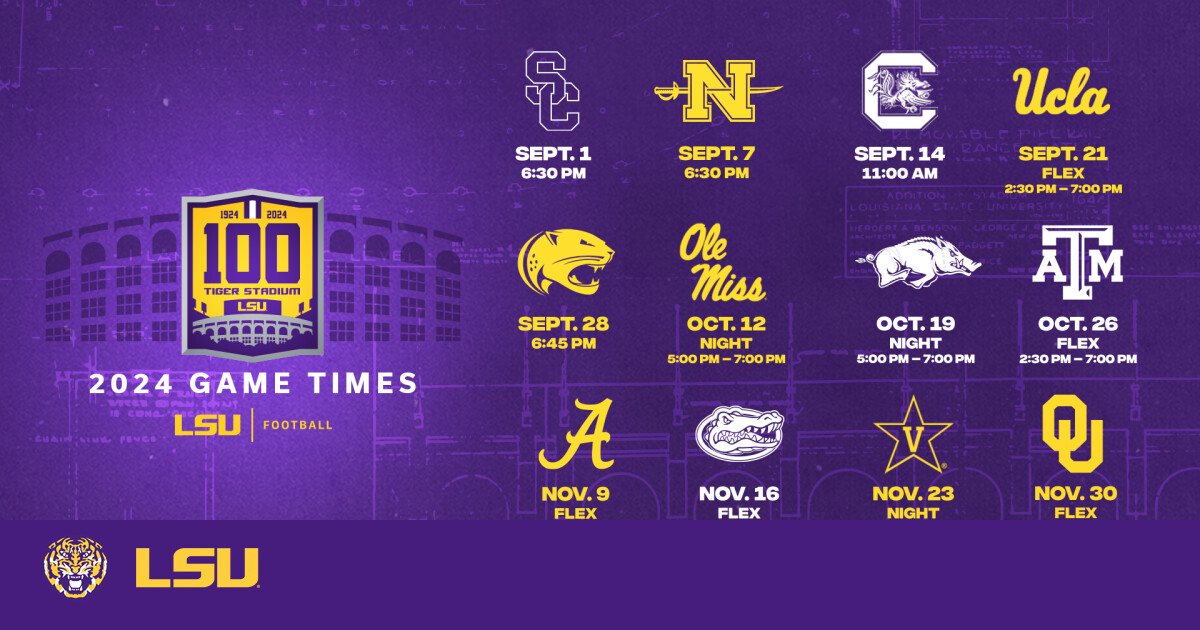 10 Expert Insights to Master the LSU Football Schedule 2024: The Ultimate Fan's Guide
